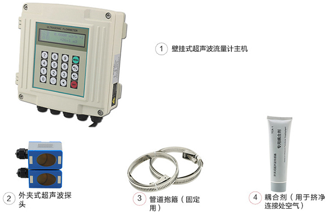 液体超声波流量计配件图